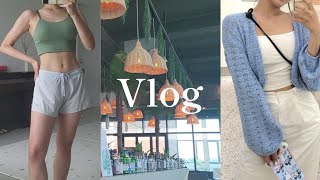 vlogㅣ직장인 출근 전 아침운동💪ㅣ공복 근력유산소 홈트ㅣ알쓰들과 4차까지 뿌시기🍻ㅣ직장인 운동브이로그