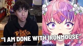Ray JUST CALLED OUT IRONMOUSE "I am done with her forever. Sorry but never talk to me again."