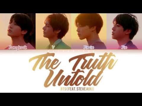 BTS - The Truth Untold (전하지 못한 진심) (feat. Steve Aoki) (Color Coded ...