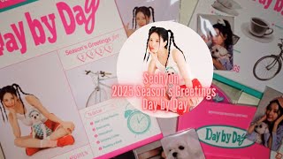 소녀시대 Girls' Generation/SNSD Seohyun {Season's Greetings 2025 - Day By Day} Unboxing