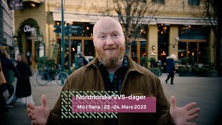 Kevin Kildal på Nordnorske VVS-dager 23. mars 2023