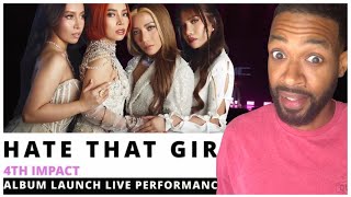 4th Impact - Hate That Girl (Album Launch Live Performance) Reaction