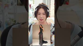 QuarterJade compliments Valkyrae's dress on Streamer Awards #valkyrae #quarterjade #valkyraeclips