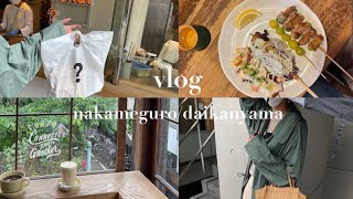 【vlog】中目黒.代官山/話題の行列スイーツ🍰/穴場cafe/焼き鳥/ヴィンテージショップ