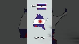 Evolution of Argentina 🇦🇷 #history #geography #map #viral