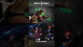 Mortal Kombat 1 Mileena vs Kitana Fatal Blow Comparison 🔥🔥