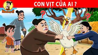 CON VỊT CỦA AI ? - Nhân Tài Đại Việt - Phim hoạt hình - Truyện Cổ Tích Việt Nam