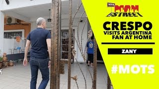 Crespo visits Argentina fan at home | Man On The Street | Astro SuperSport