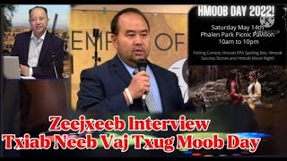 Zeejxeeb Interviews Txiabneeb Vaj Txug ( Hmong Day ) Huv Minnesota Yuav Muaj Rua Tom Phalen Lake