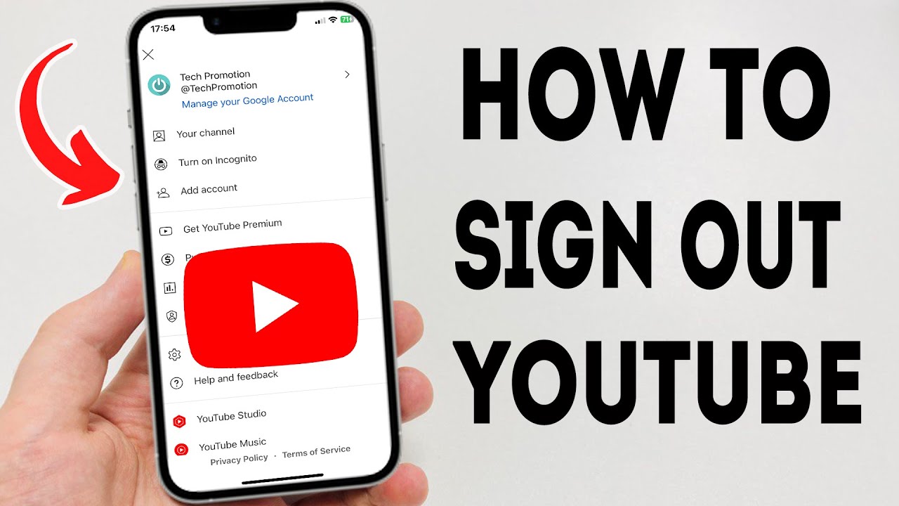 How To Sign Out Youtube Account From Other Devices Youtube