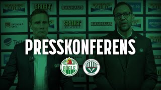 Presskonferens Rögle - Frölunda 2-1