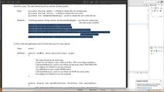 [Intro to Java Programming] Car Class Exercise Explained