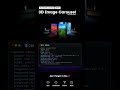 3D Image Carousel #codewith_muhilan #css #coding #gsap