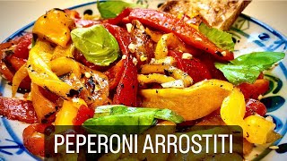 PEPERONI ARROSTITI! ANTEPASTO DE CANTINA, FANTÁSTICO!