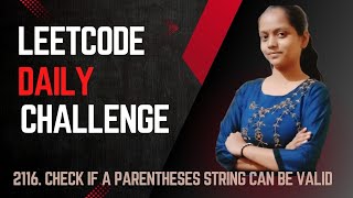 Leetcode | 2116 Check if a Parentheses String Can Be Valid | Java | Leetcode Daily Challenge| Stack