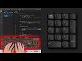 ASMR Programming - Keyboard Keys UI Design Using HTML CSS & JavaScript - No Talking