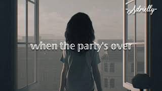 Billie Eilish-When the party's over[Legendado|Tradução]