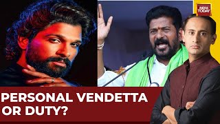 Revanth Reddy Doing His Job Or Personal Vendetta Against Allu Arjun? | News Track | India Today