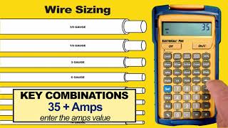 ElectriCalc Pro Wire Sizing How To