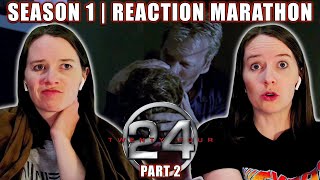 24 (Twenty Four) | Season 1 - Part 2 | Reaction Marathon | First Time Watching