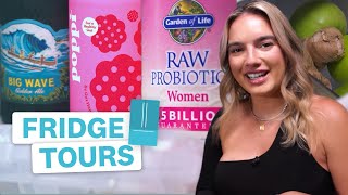 Natalie Noel Shares Her Fridge Must-Haves For Gut Health | Fridge Tours | Women'