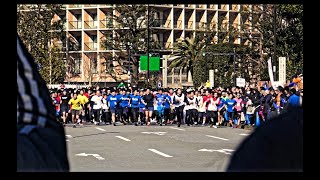 FIT charity run was held. 4K #新国立競技場#Tokyo2020