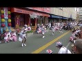 「阿呆連」駅前流し踊りから円陣 8月15日 徳島阿波おどり2012