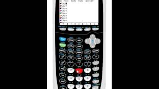 Tutorial: TI-84 Plus C Silver Edition - Applications