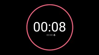 8 Second Countdown Timer / iPhone Timer Style