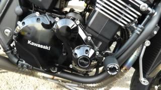 KAWASAKI ZRX1200DAEG ナイトロレーシング 4in1 ウェルドクラフト チタン3D マフラーサウンド Exhaust sound