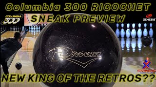 Retro is IN!! Columbia 300 Ricochet Bowling Ball Sneak Preview