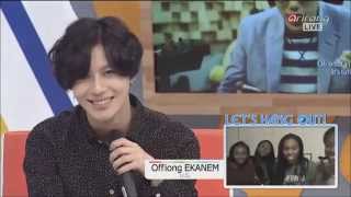 [Eng Sub] 140902 Taemin showing his aegyo