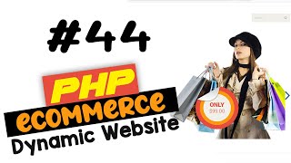 #44 PHP Ecommerce website development | New database instance | MVC OOP - Quick programming