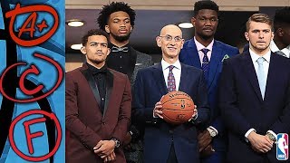 2018 NBA Draft Report Card For All 30 Teams