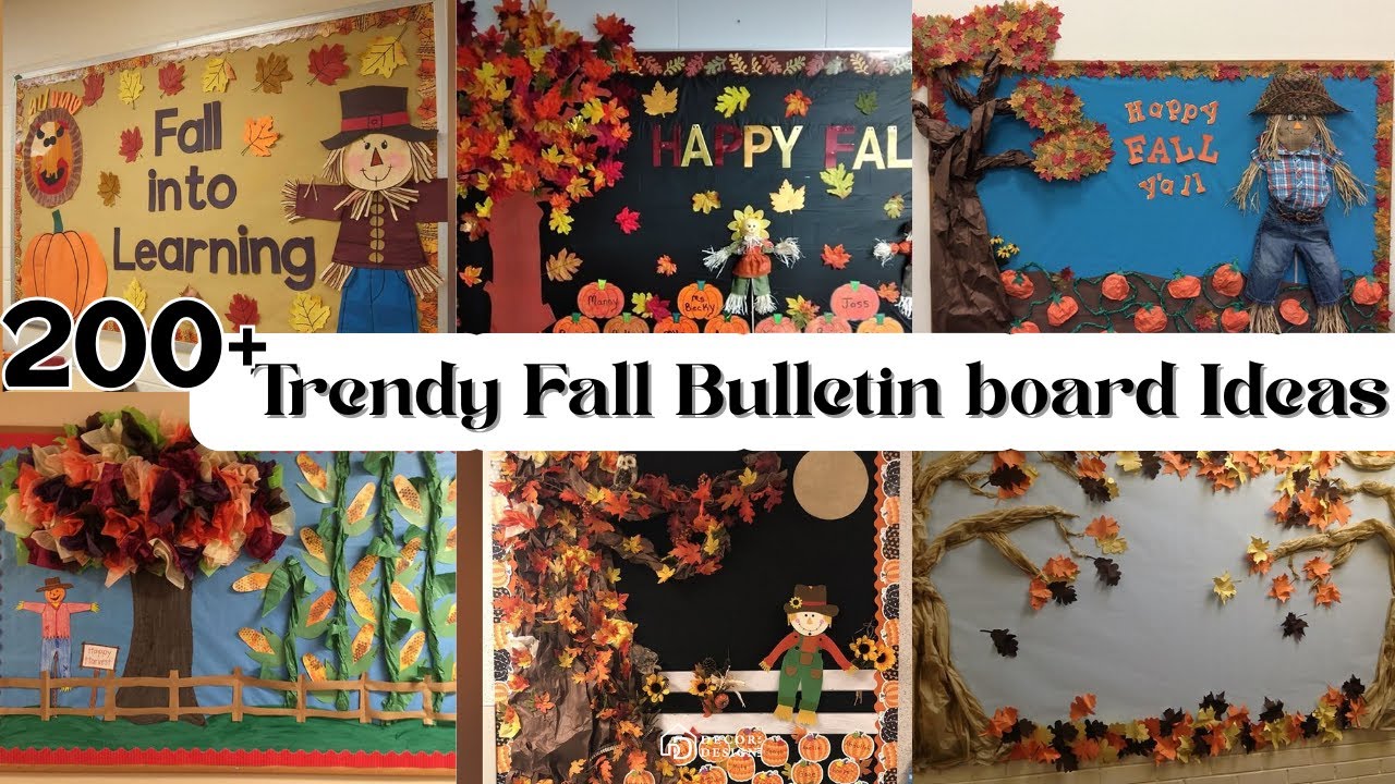 Fall Preschool Bulletin Board Magic Spark Joy And Learning