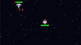 Python: War in Space 2D (with particle effects)