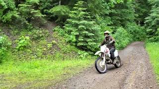 1999 honda cr250 hill climb.