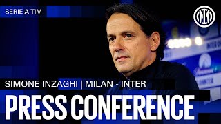 MILAN - INTER | PRE-MATCH PRESS CONFERENCE LIVE powered by  @leovegasnews  🔴🎙️⚫🔵