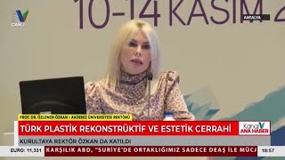 Rektör Özkan, Türk Plastik Rekonstrüktif ve Estetik Cerrahi Derneği 43. Ulusal Kurultayı’na katıldı