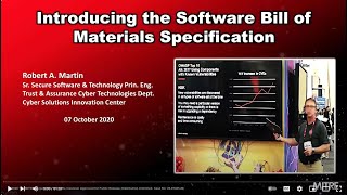 Introducing the Software Bill of Materials Specification