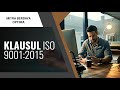 Penjelasan KLAUSUL ISO 9001:2015