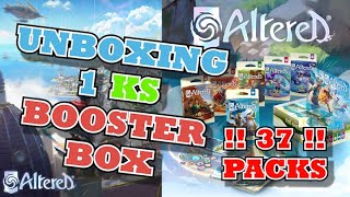 Unboxing: Altered TCG - KS Booster Box [37PACKS!] [KICKSTARTER]