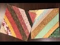 String Piecing With Foundation Paper (String Quilting)