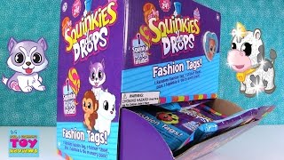 Fashion Tags Squinkies Do Drops Full Case Blind Bag Opening Toy Review | PSToyReviews