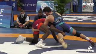 #WrestleDeglane - FS - FINAL 65KG - YIANNI DIAKOMIHALIS (USA) VS JAMES GREEN (USA)