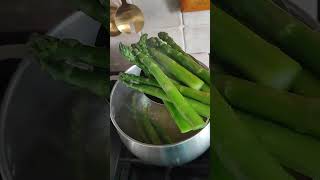 Готуємо смачнющу корисну спаржу #спаржа #аспарагус #asparagus #кориснаїжа