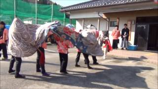 園の獅子舞2013　ギオンブリ