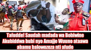 Tafudde! Saudah madada wa Bobiwine Akubiddwa bubi nyo Amajje Wuuno ataawa abamu balowozeza nti afude