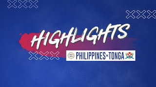 FRIENDLY: Philippines 16-0 Tonga (Highlights)