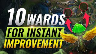 INSTANTLY Increase Your Winrate With These 10 Warding Spots - League of Legends Season 10